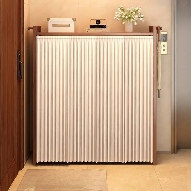 

Dustproof Nordic Shoe Cabinet Sliding Doors White Living Room Shoe Cabinet Storage Apartments Schuhschrank Furniture For Home