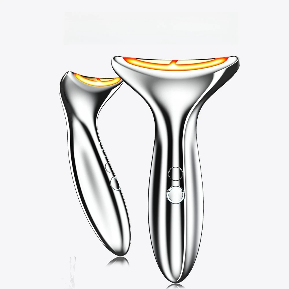 

Neck Firming Massager – EMS Microcurrent & Red/Blue Light for Wrinkles & Tightening