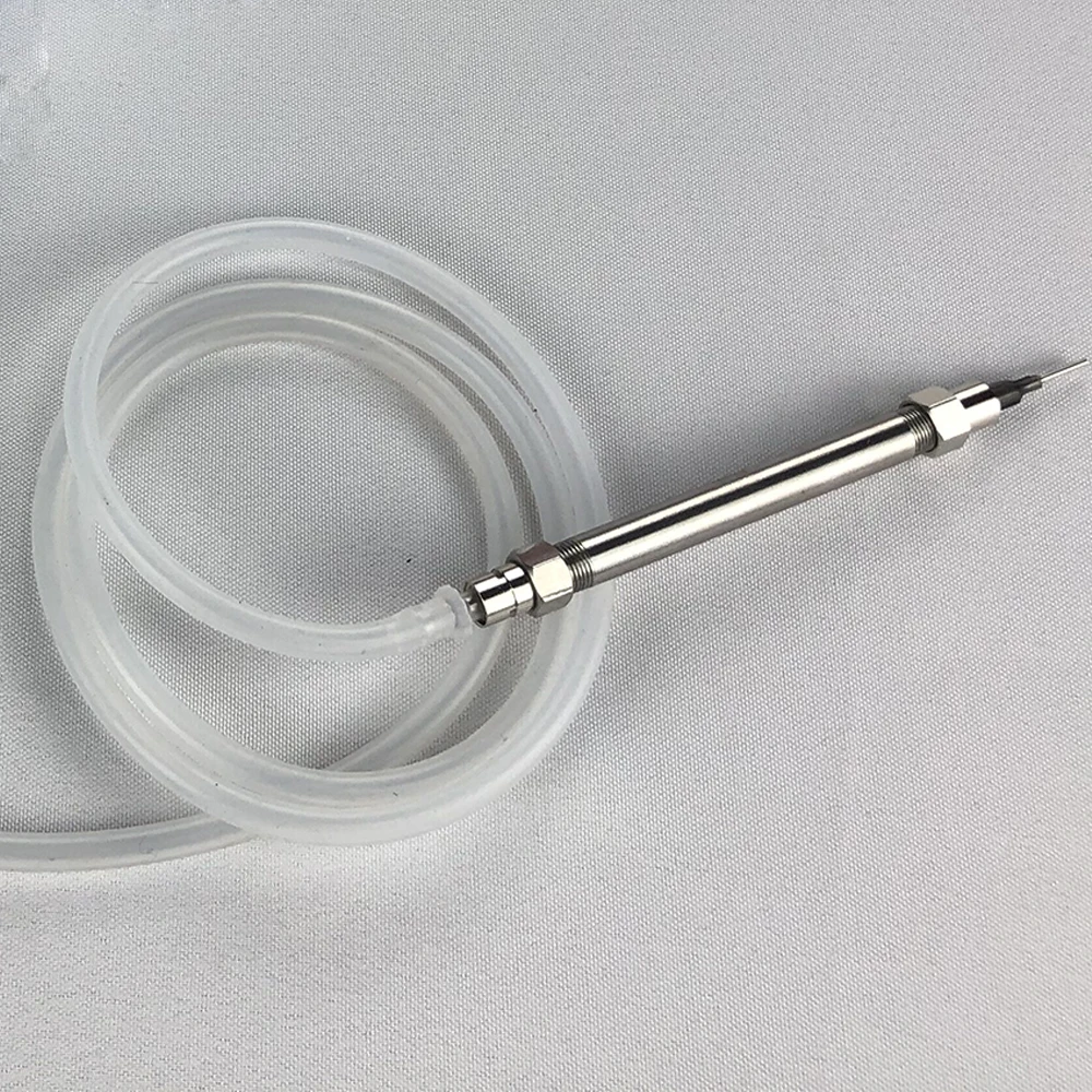 O3 Dental Handpiece, SS304 Luer Lock Ozone Resistant Material, Dentist Handpiece with Soft Silicone Tooth Cup