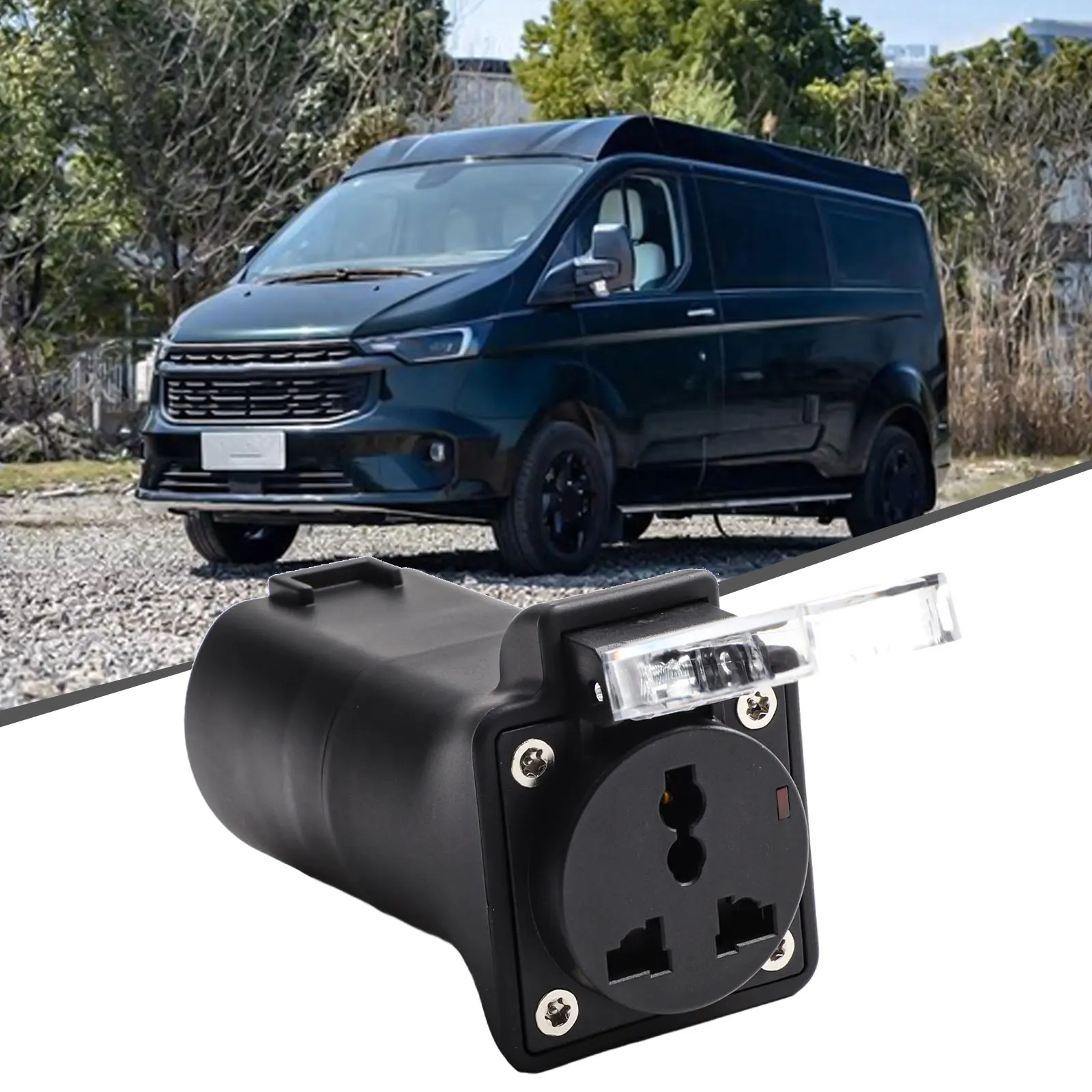 

For MG4 For MG5 MGZS Type 2 V2L Adapter Delivering 16A Current 3 5kW Power for Vehicle to Load Applications and EV Charging