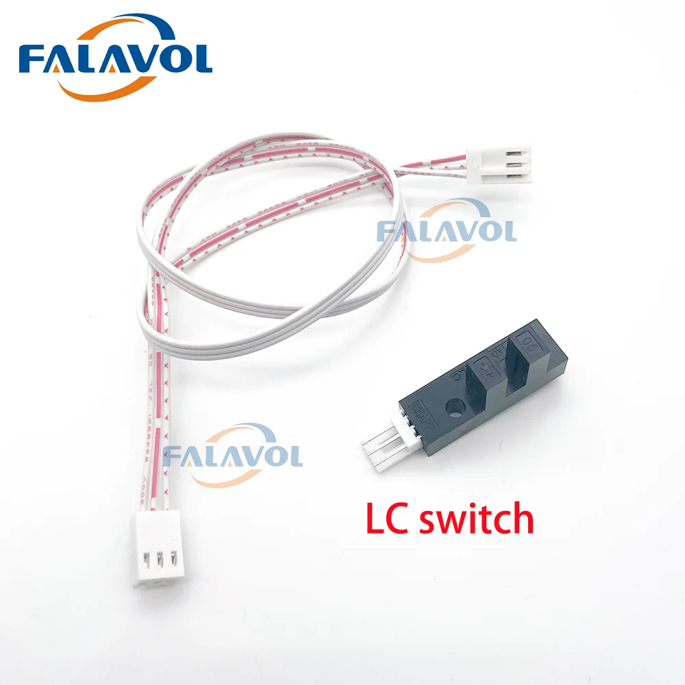 FALAVOL LC Sensor with Station Limit Sensor Cable for Hoson Board XP600/DX5/I3200 Head Printer Station Motor Limit Switch