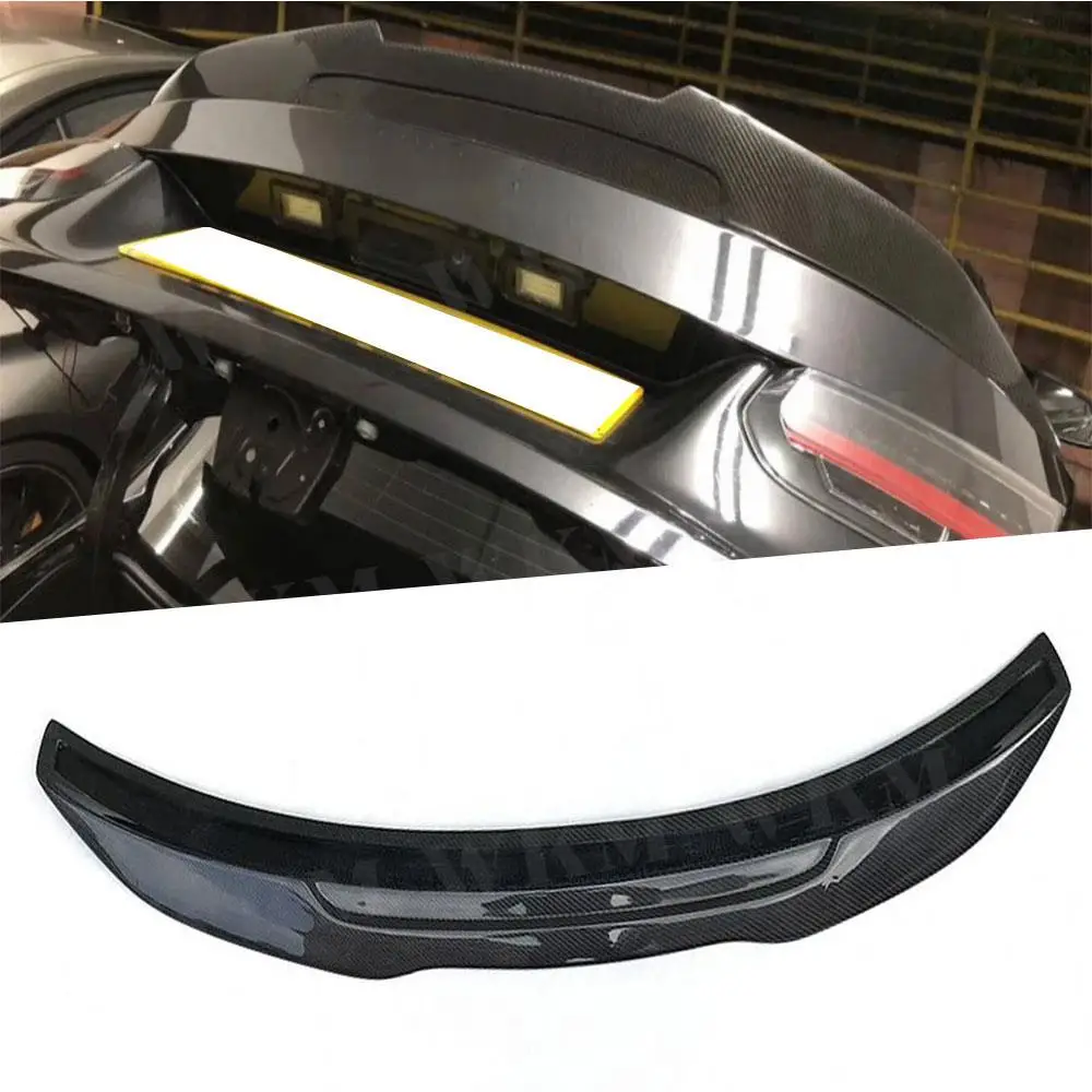 

High quality Carbon Fiber FRP Rear Lip Spoiler Duck Wings For BMW 2 Series F22 F87 M2 220i 228i M235i 2014-2019 Rear Boot Trunk