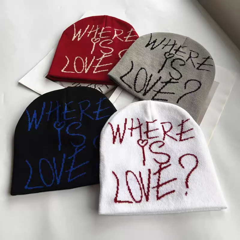 女性帽子ニットビーニーゴス歯キャップ男性 Y2k ストリート冬のファッションプルオーバー Kpop 原宿ヴィンテージ暖かいヒップホップユニセックス