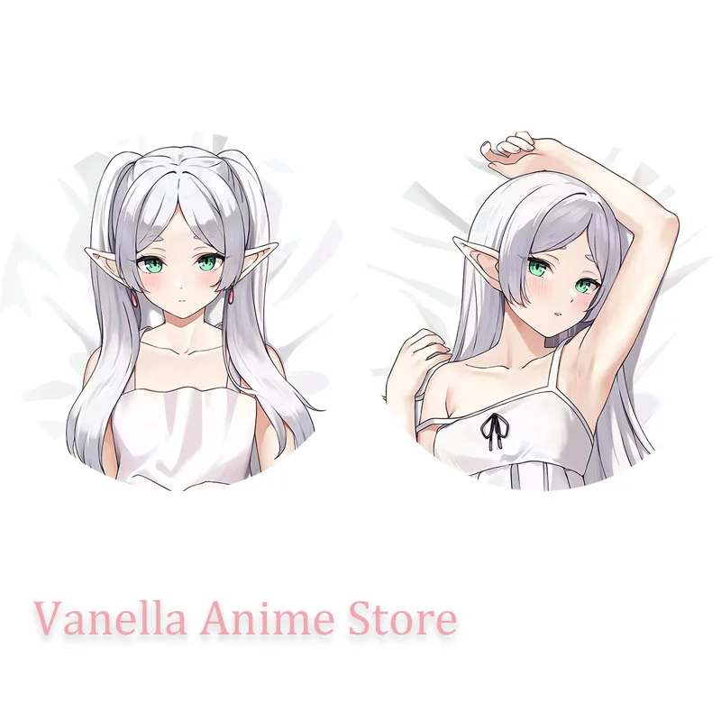 Dakimakura Frieren Anime Double-sided Print Body Pillow Cover Life-size Pillowcase Gifts