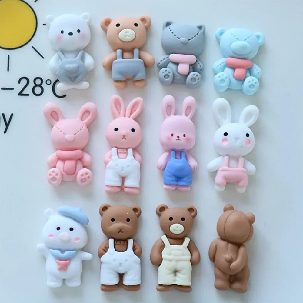 

50PCS Kawaii Pants Animal Series Flat Back Resin Cabochons For Hairpin Scrapbooking DIY Jewelry Craft Decoration Accessories