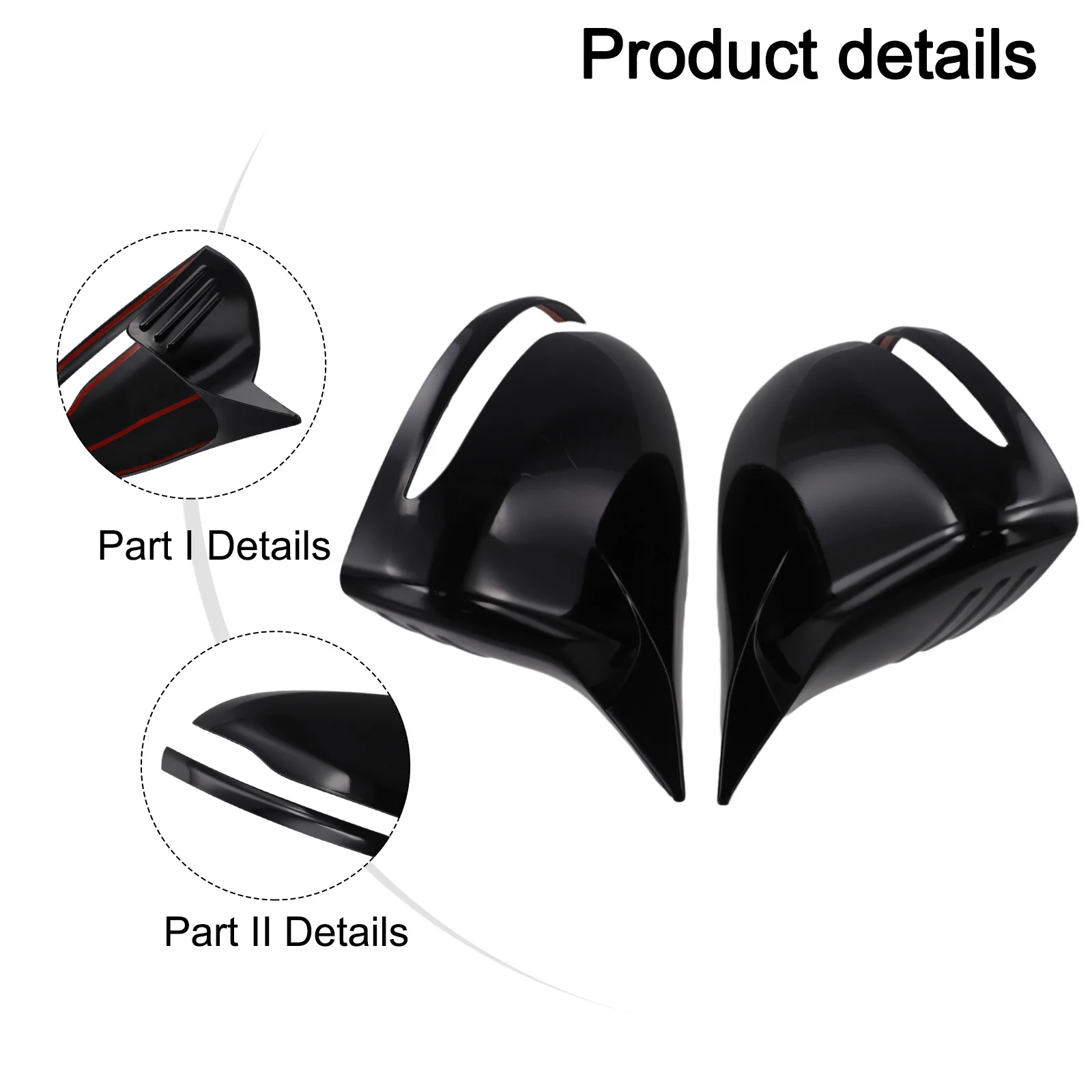 

Автомобильные аксессуары, крышка зеркала, изготовленная на заказ автомобиля, простая установка, высококачественный АБС-пластик из настоящего углеродного волокна для Benz W213