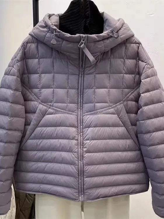 

Fall Winter New Arrival Lightweight down Cotton Hoodie Women's Casual Loose Fitted ort Jaet Warmth Comfortable Cotton Coat