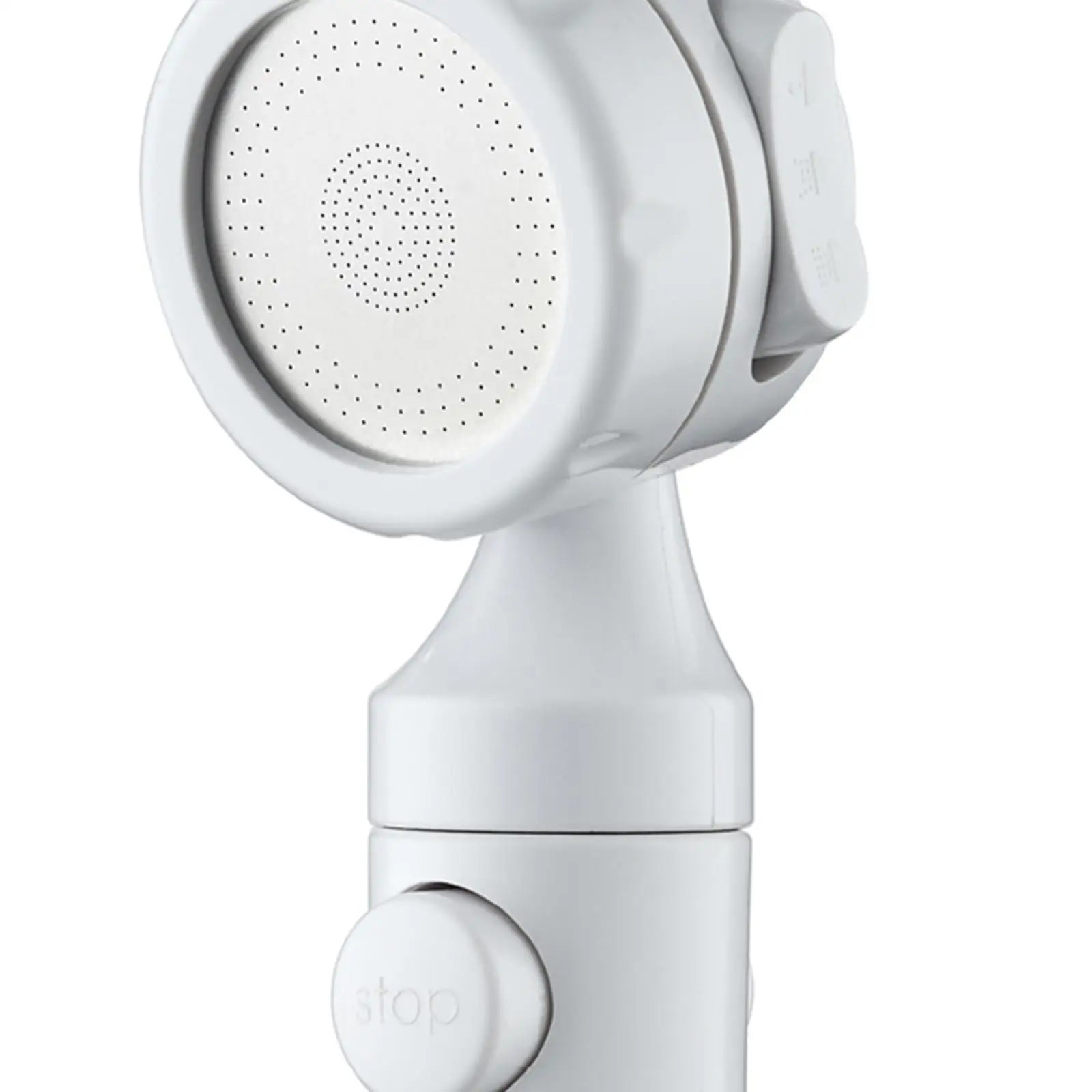 دش محمول للتخييم خفيف الوزن وقابل لإعادة الشحن مع خطاف وكوب شفط