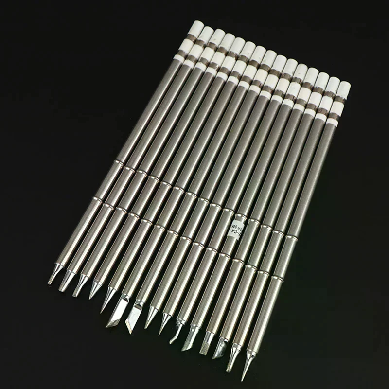 Compatible T12 Soldering Iron Tips T12 K I ILS J02 JL02 KU Welding Head For Hakko FX951 T12 Soldering Station DIY Tools