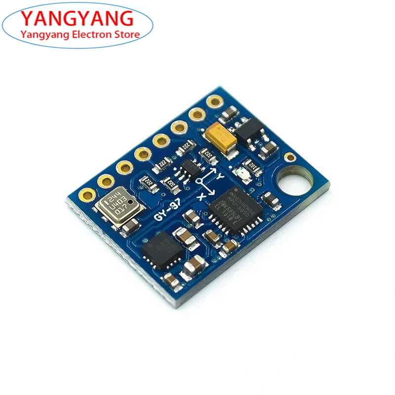 New GY-87 MPU6050 HMC5883L BMP180 10DOF IMU Sensor Module with - Compatible Triple-Sensor Fusion 3-5v IIC Board For Arduino