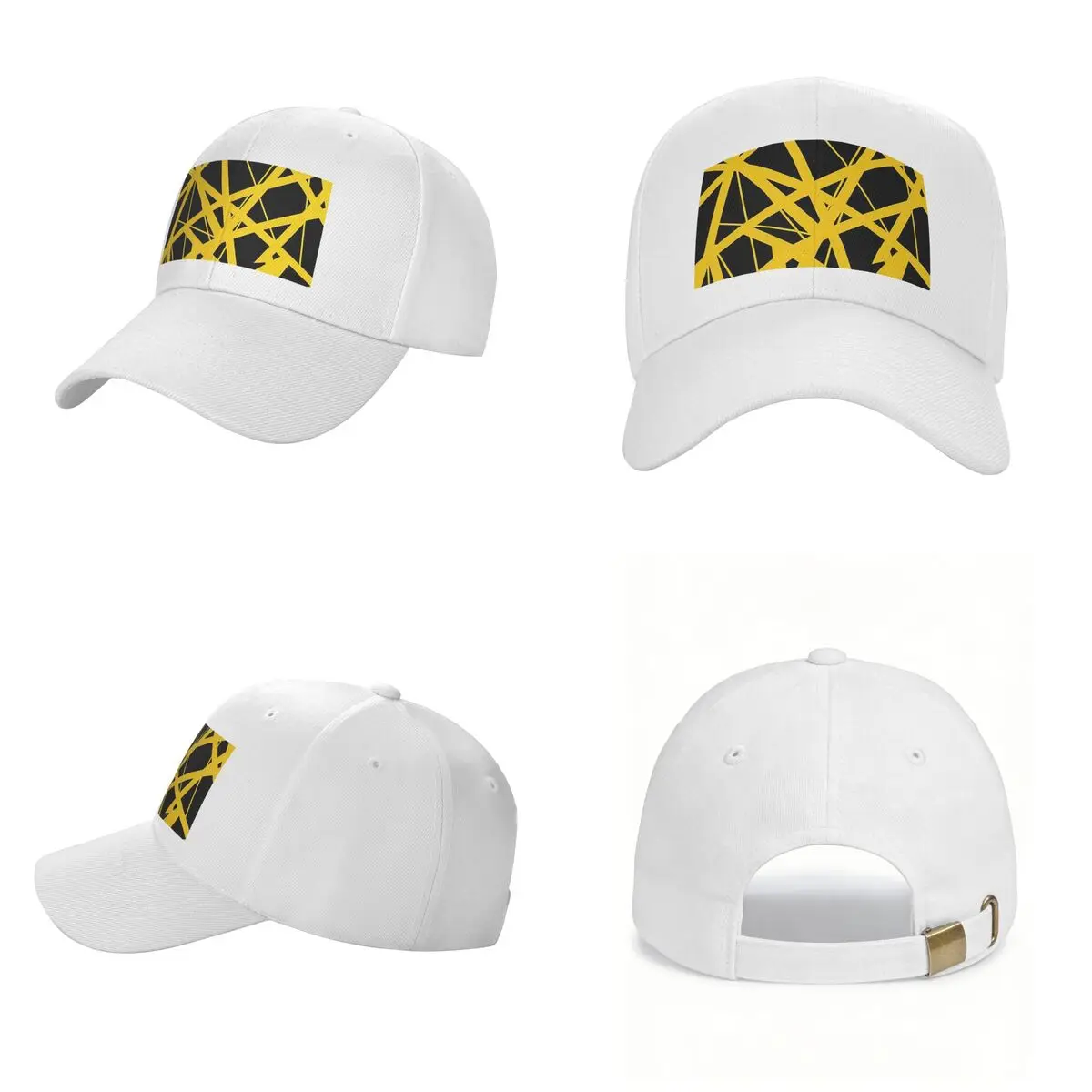 EVH Authentic Stripes Design Cap Fashion Casual Baseball Caps Adjustable Hat Hip Hop Summer Unisex Baseball Hats