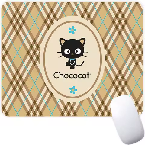 Cute Chococat Small Gaming Mouse Pad Computer Mousepad PC Gamer Mouse Mat XXL Laptop Mausepad Mouse Carpet Keyboard Mat Desk Pad