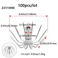 Z21B-100pcs