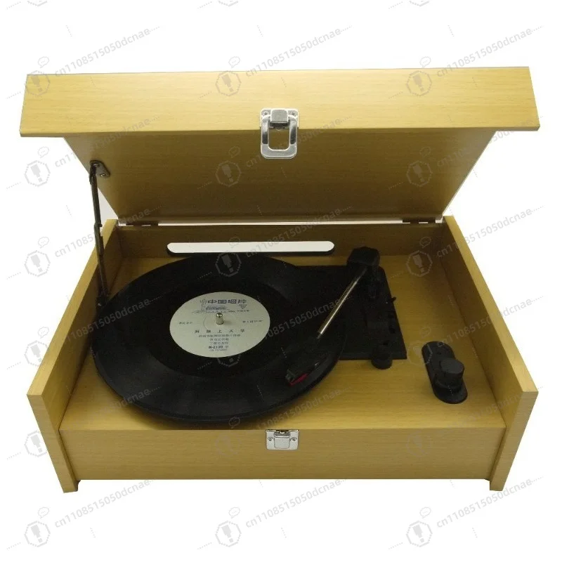 High Quality Modern Portable Vinyl Record Player Fashionable Design Customizable Hi-Fi Stereo Sound