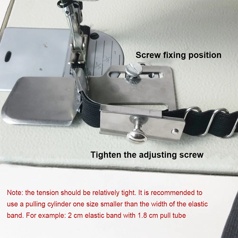 Raccoglitore per macchina da cucire Strumento professionale durevole in acciaio inossidabile per accessorio per macchina da cucire di ricambio per rilegatura in tessuto a nastro