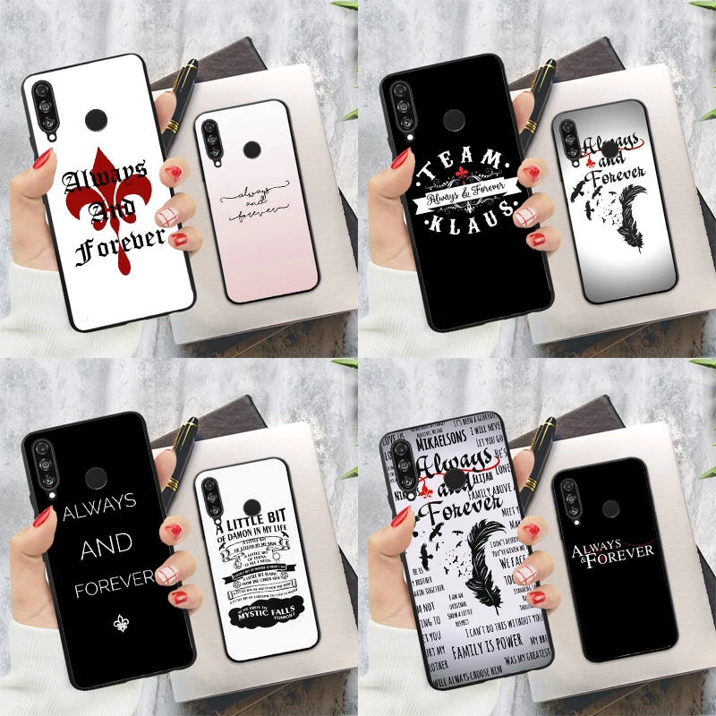 The Originals Always and Forever For Huawei Nova Y60 Y70 Y90 Y61 Y91 3i 7i 8i 11i Nova 11 9 10 SE P20 P30 Pro P40 Lite Case