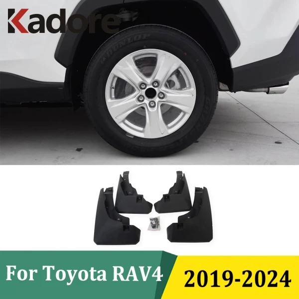 

For Toyota RAV4 RAV 4 2019 2020 2021 2022 2023 2024 Car Mudguards Mud Flap Fender Splash Guard Cover Protector Accessories
