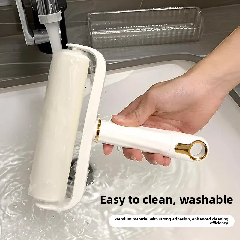 

Super Strong Adhesive Hair Remover Roller Washable Hair Cleaning Tool Clothes Dust Removal Roller Household Essential