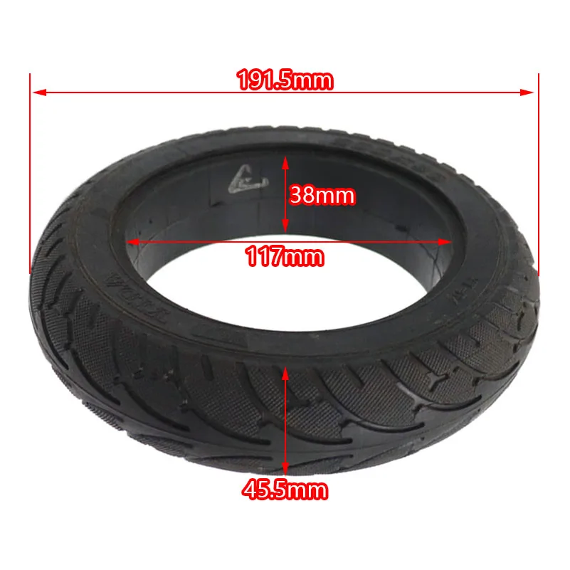 High Quality Tires 200X50 Solid Tires Non Pneumatic Tires, Suitable for 8-Inch Scooter Tires