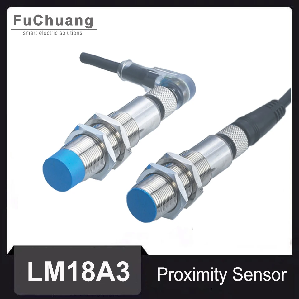 

LJ18 metal sensor Sn:5mm/8mm DC6-36V NPN PNP NO NC NO+NC Plug in inductive proximity switch with aviation plug cable 2M or 5M