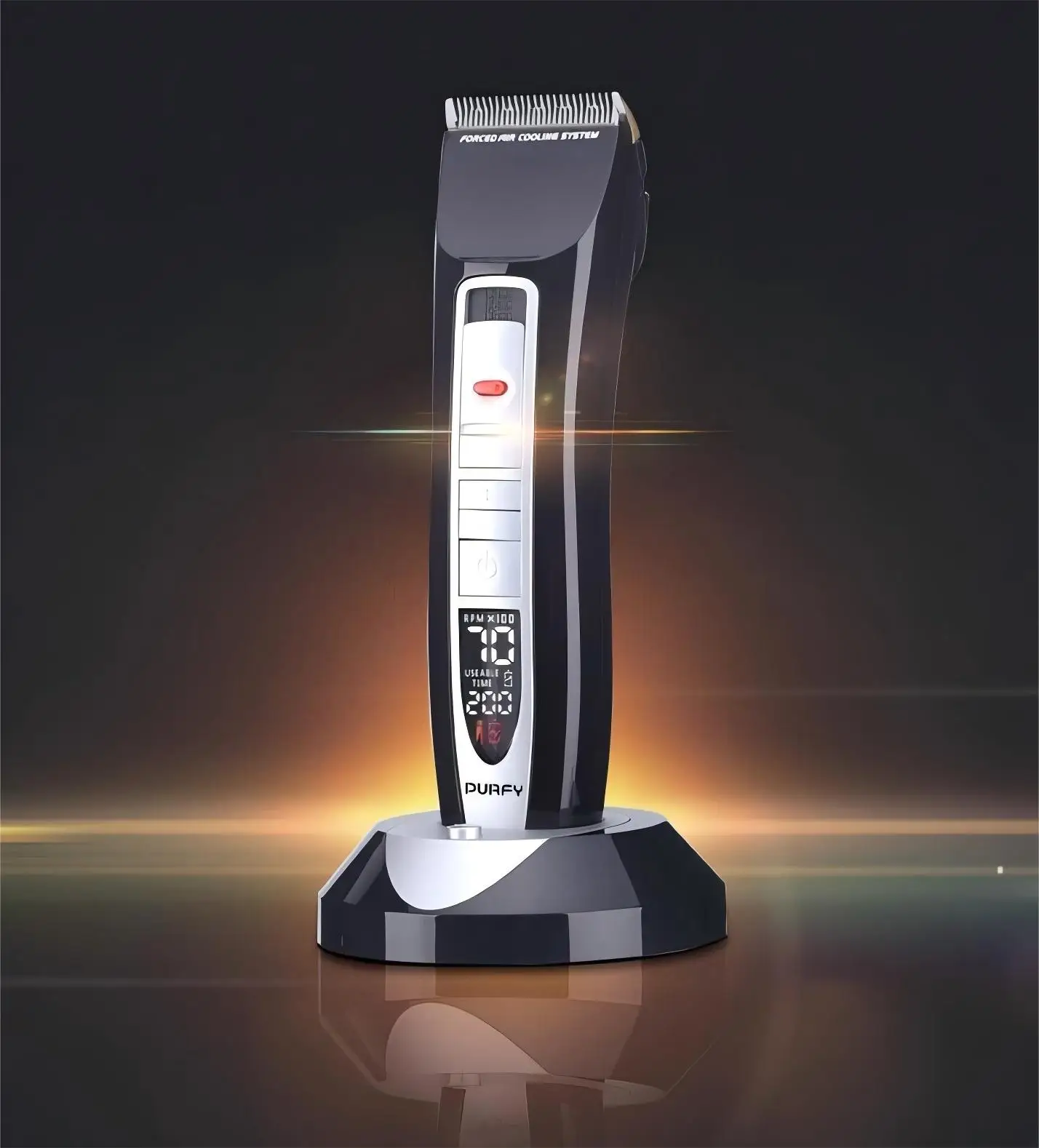 Dog razor scissors high power charging pet haircut fader cordless low noise electric trimmer thick coat beauty tool
