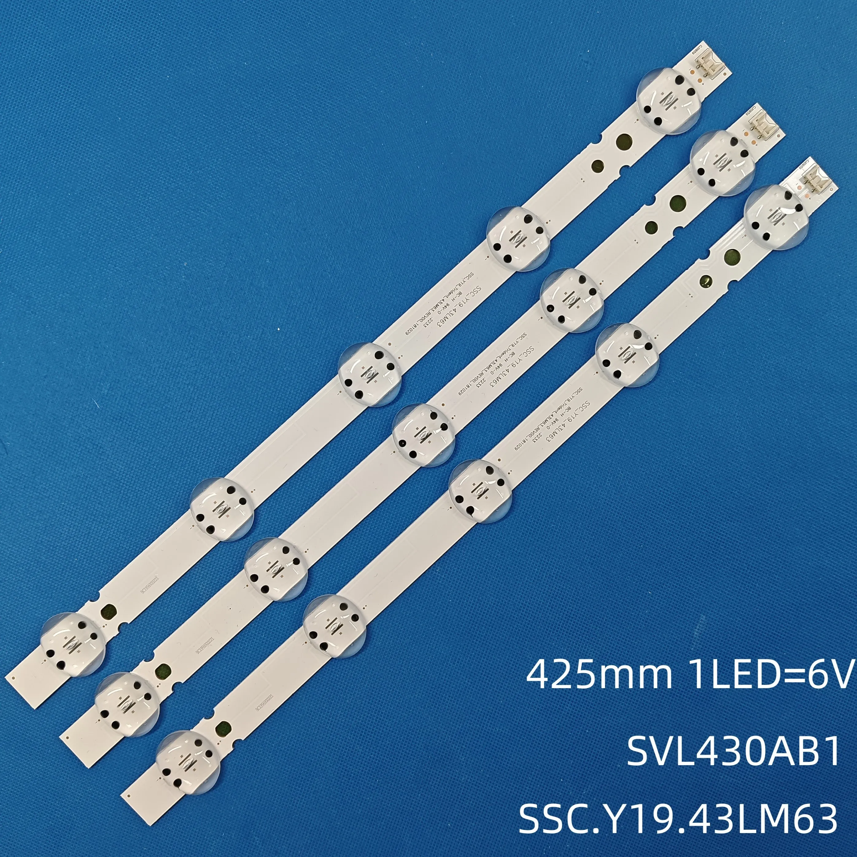 

Лента светодиодной подсветки для 43LM6300PLA 43LM6300PSB 43lm6300pub 43lm6300 43''IT_Y19_43LM63_REV07 43LM6300PLA HC430DU SSC.Y19.43M63