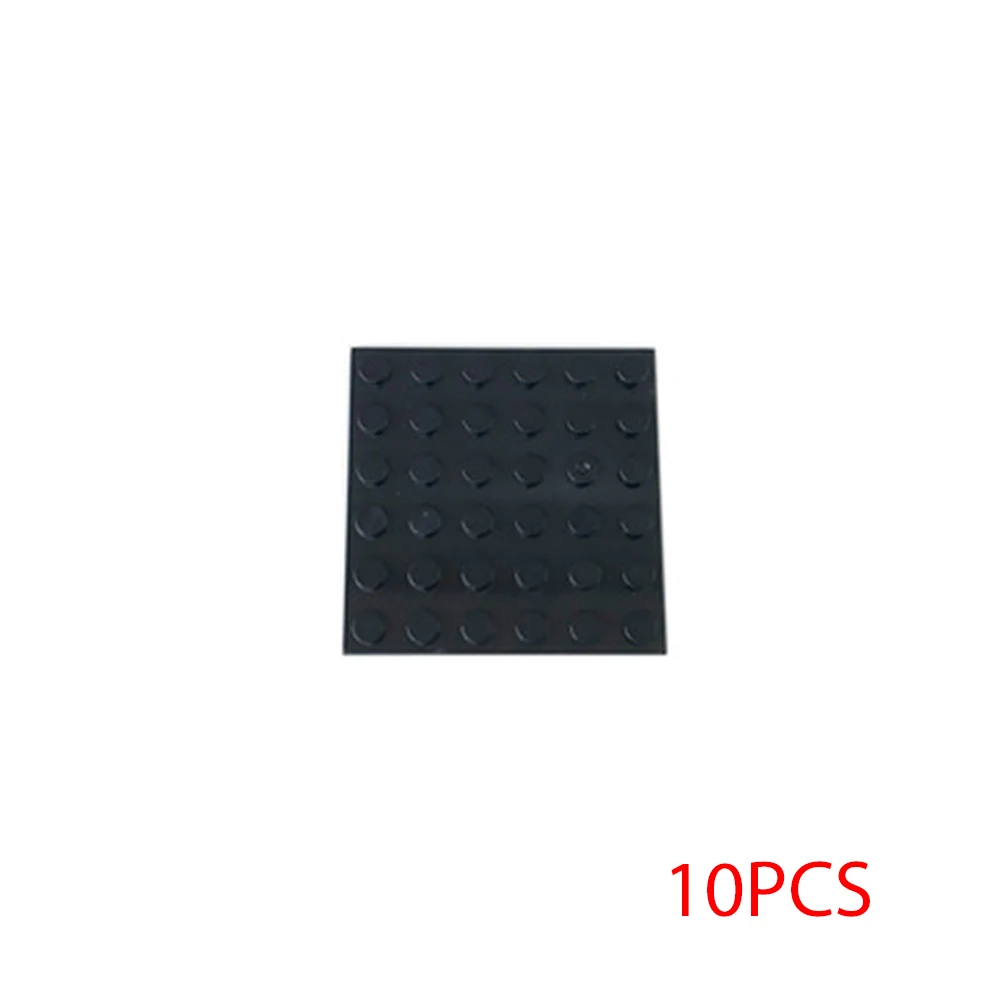 10 pièces Moc 3958 petite plaque de Base créative 6x6 points bricolage blocs de Construction briques assemble Construction jouets cadeaux pour les enfants
