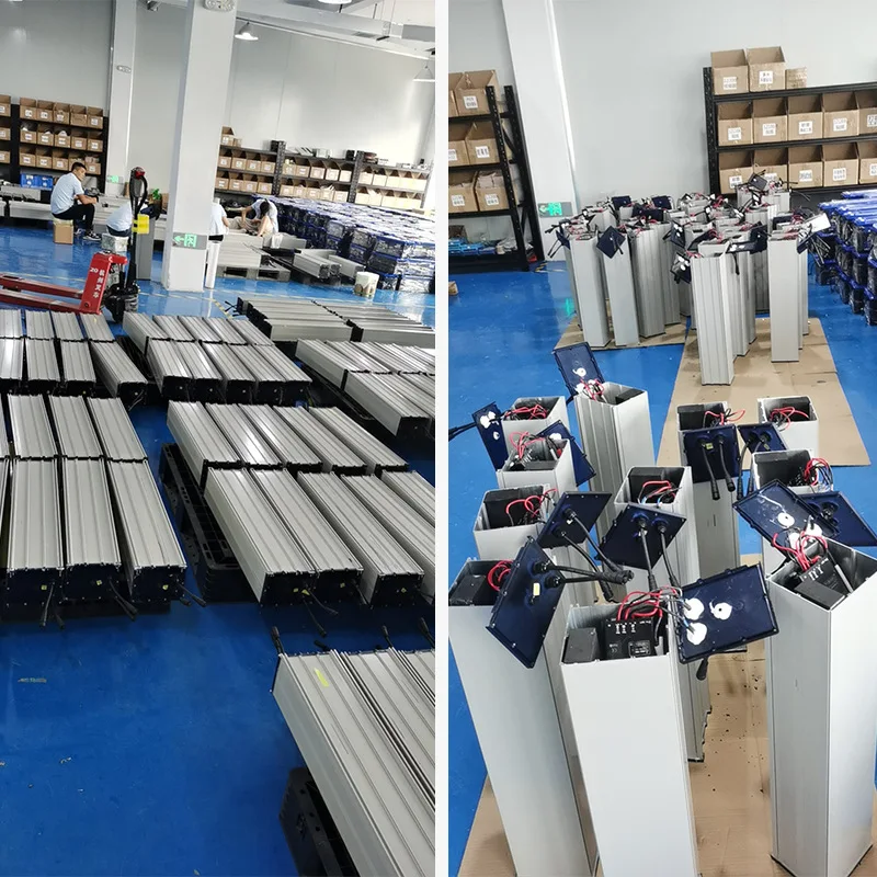 12V 100Ah Solar Street Light Storage System, MPPT All-in-One Machine for Outdoor Monitoring Lighting