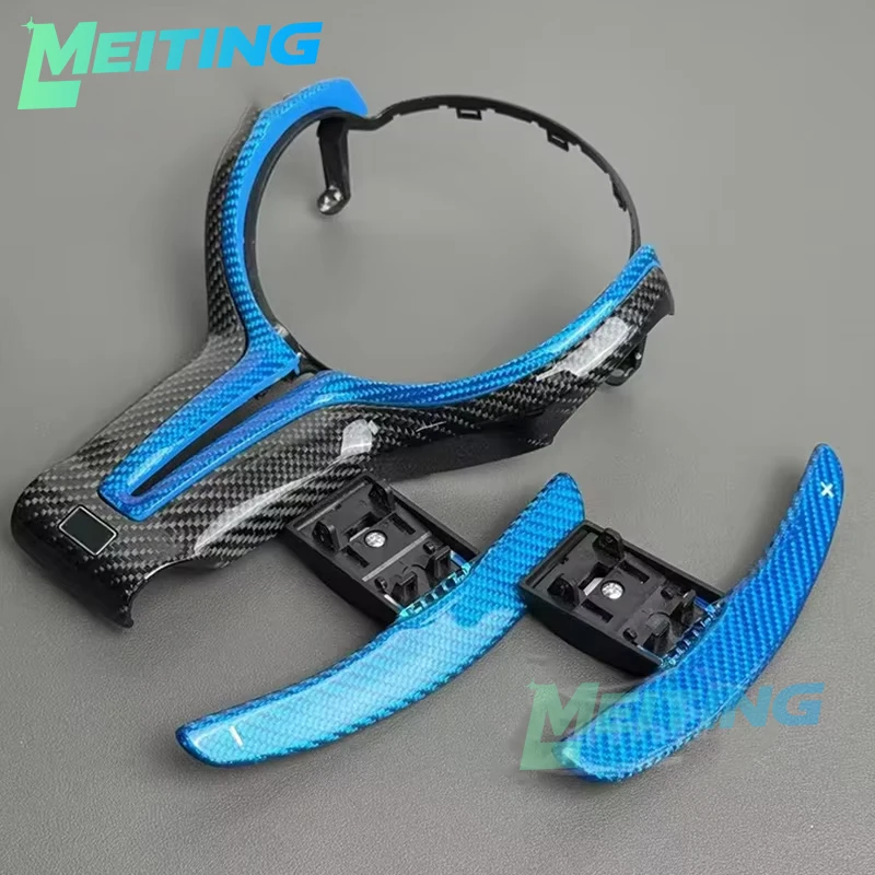 Suitable for BMW F06 F10 F11 F12 F15 F16 F20 F21 F22 F30 F32 F34 forged carbon fiber car interior forged paddles