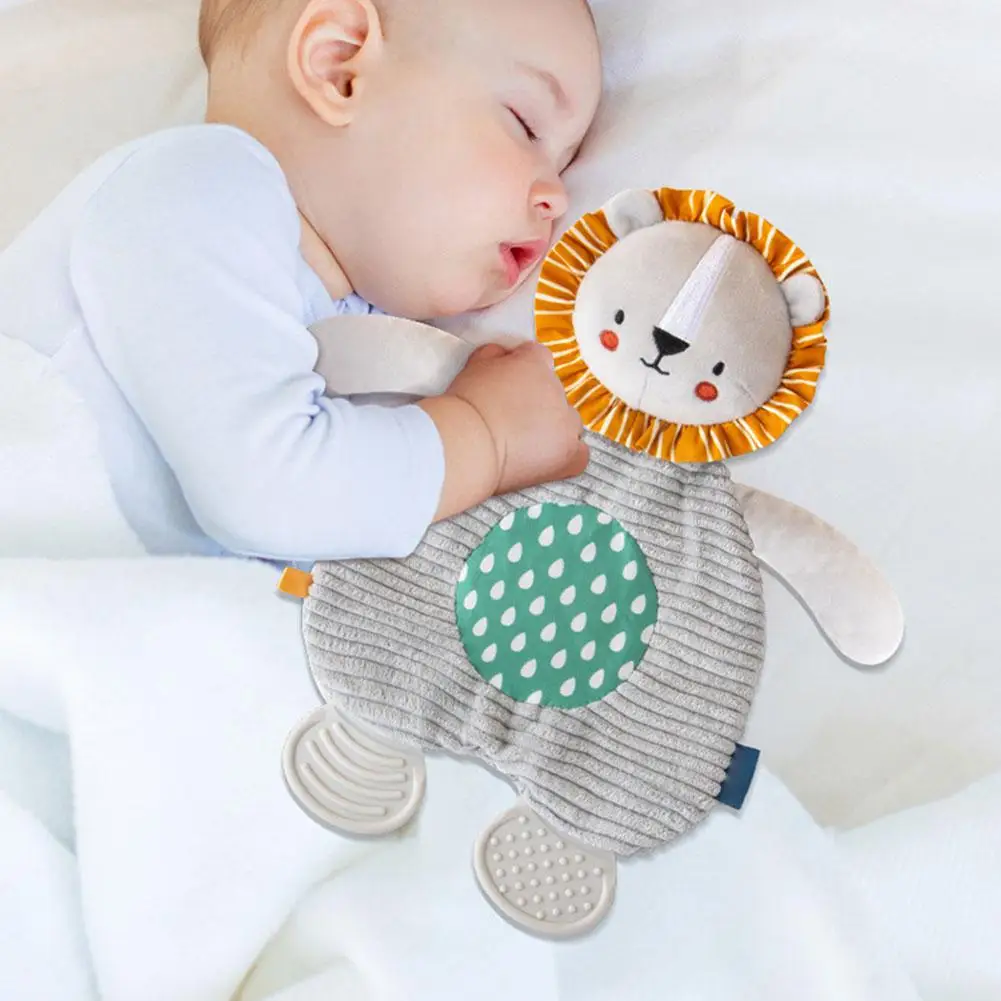 Soothing Towel Doll Teething Toys Educational MultiFunction Soothing Dolls For 3 6 9 12 Months Baby Gifts Peluche Sensorial X4O6