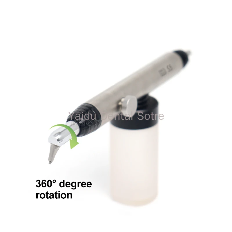 Dental Aluminum Oxide Micro Blaster with Water Spray Microetcher Alumina Sandblasting Gun Air Polisher Dentistry Tools