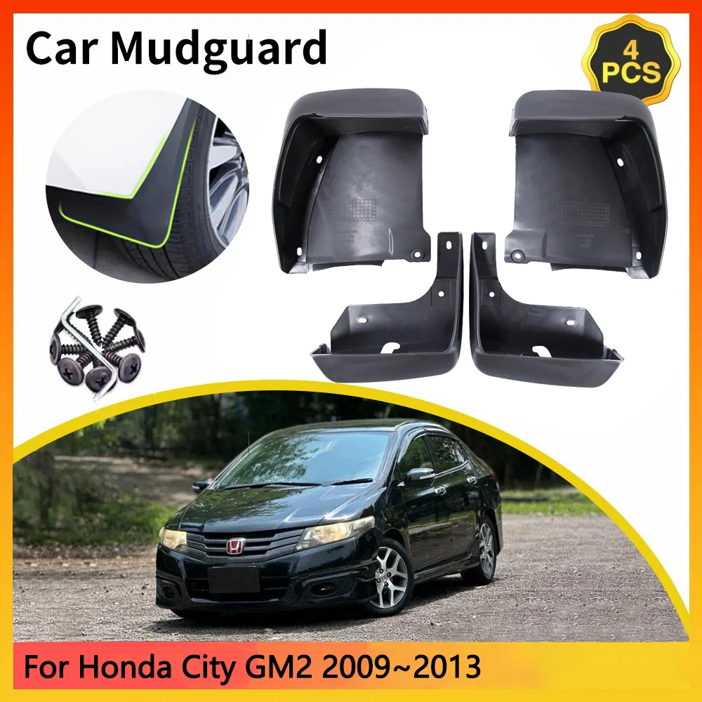 

Брызговики для Honda City GM2 GM3 MK5 5-го поколения 2009 ~ 2013 2010, детали для автомобиля