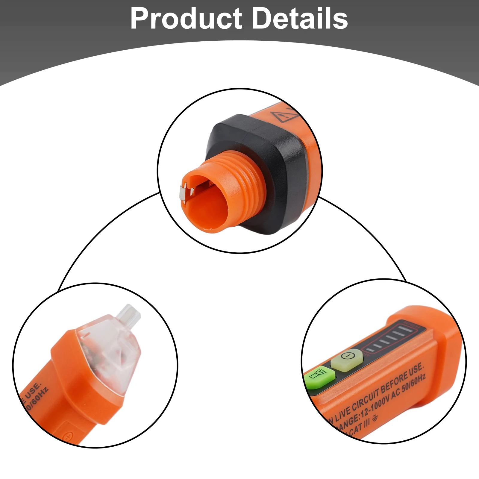 Non-contact Voltage Test Pen PM8908C VoltageTester Induction Pen Detection Point Electric Test Accessories Instrument Parts