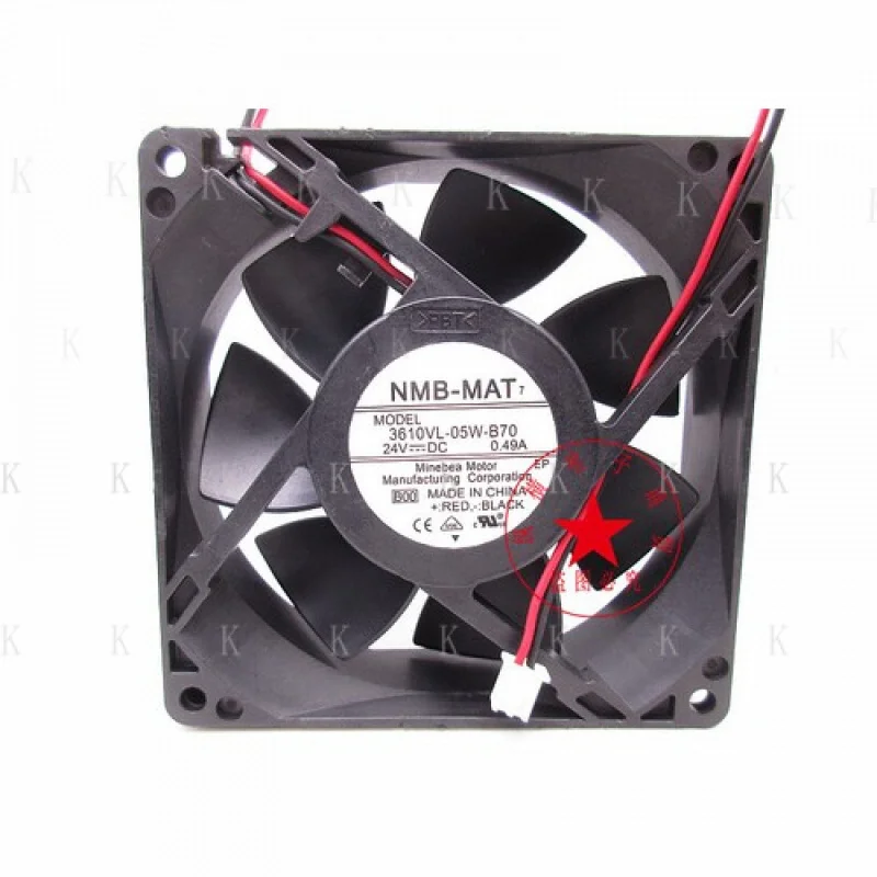 

C FOR NMB 3610VL-05W-B70 9CM 9025 9225 24V 0.49A inverter cooling fan
