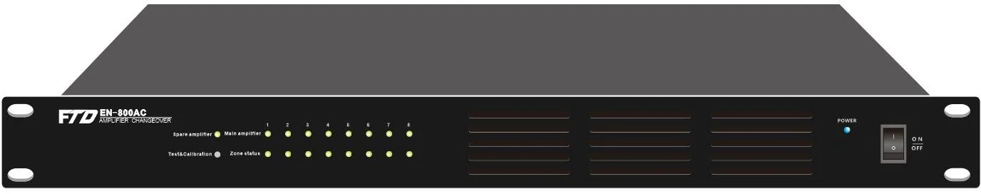 Public Address System 8 Channel Auto Amplifier Changeover