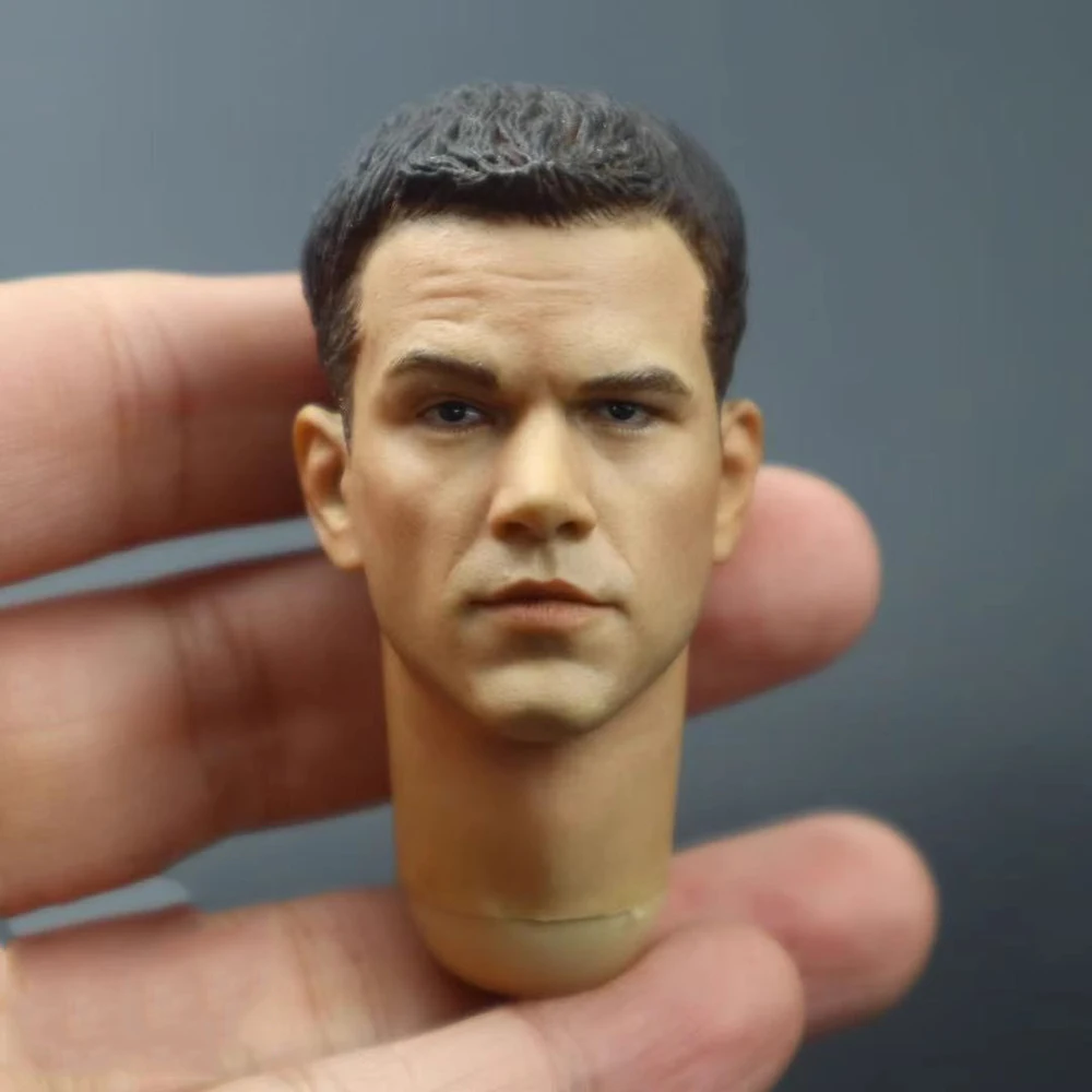 Na sprzedaż: Figurka 1/6 Tough Guy Man Agent Matt Soldier Damon, rzeźba głowy, model do kolekcjonowania dla figurek akcji 12 cali BD001 B001