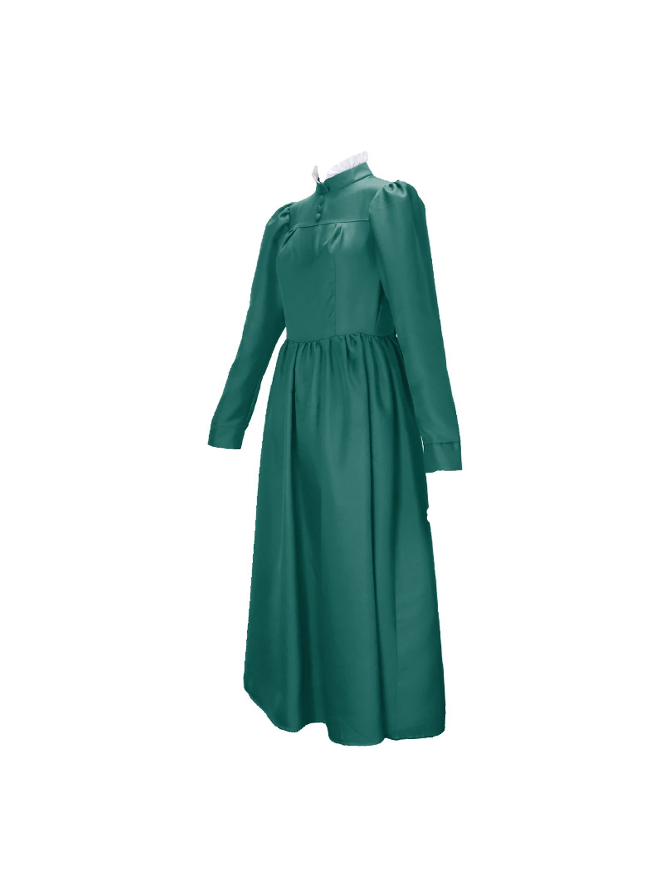 زي هال المتحرك القلعة التنكري، فستان طويل للخادمة الشابة باللون الأزرق صوفي أنيمي