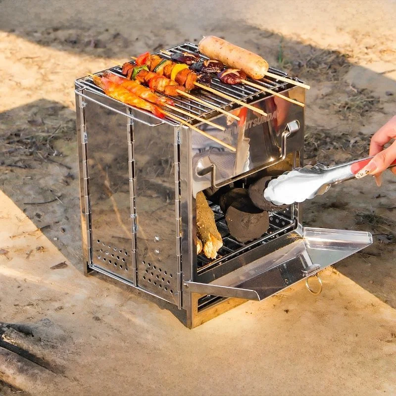 rechaud-de-camping-portable-en-acier-inoxydable-pliable-avec-bouilloire-barbecue-durable-equipement-de-camping-pour-la-vie-en-plein-air