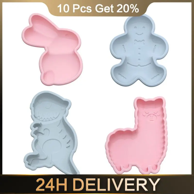 Alpaca Rabbit Silicone Molds Cake Table Decoration & Accessories Chocolate Candy Dessert Cupcake Kitchen Accessories