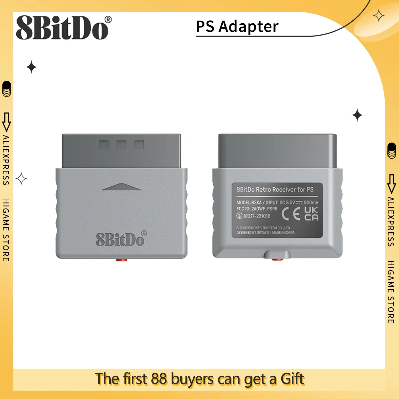 Receptorretrô8bitdoparaps1/ps2/suportewindowsparaxboxseries/xboxone/switchpro/ps5/ps4adaptadordecontrole-AliExpress44