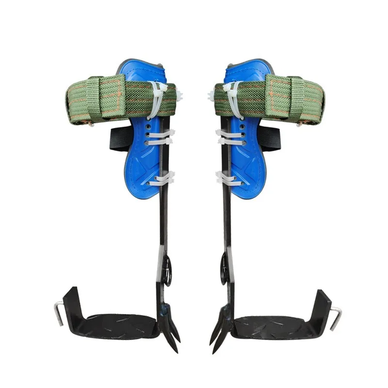 Tree Climbing Iron Shoes Set Durable Safe Use Practical Arborist Climber Gear Spikes Tool Aid Equipment Hunting Supplies