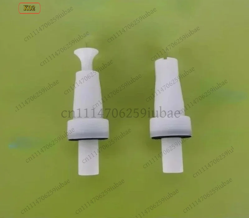BK 2PCS Electrostatic Powder Coating Flat Round Nozzle for GM02 Spray Gun Parts Replacement Accessories Universal Fit