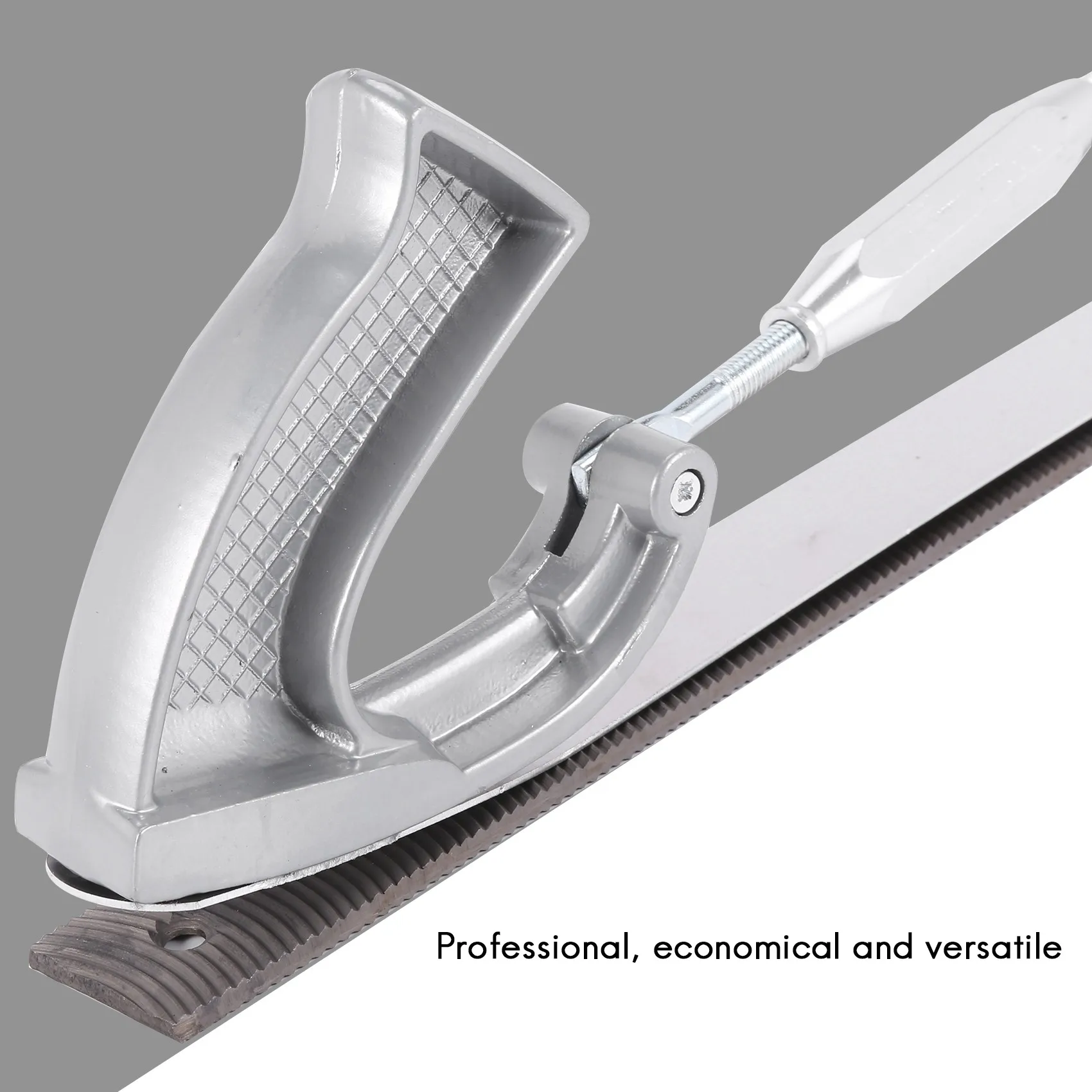 Adjustable Frame Milled Tooth Car Body Polisher Files Metal Panel Polishing Curved Tooth Steel File Holder(Medium) XY
