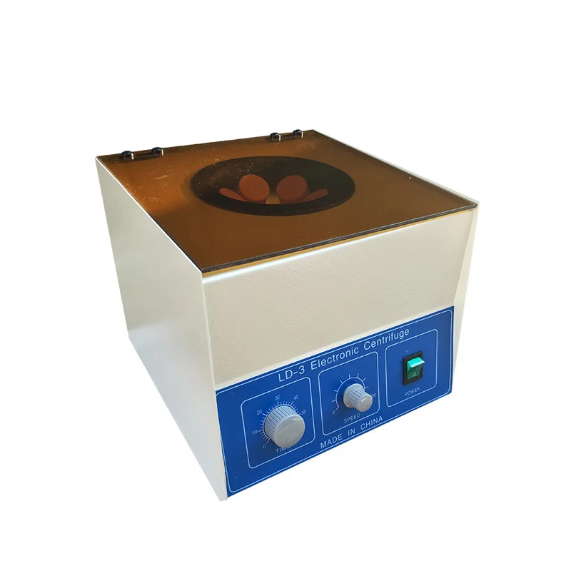 LD-3 Laboratory Centrifuge 50ml × 6 Tubes 4000rpm Electric Blood PRP Centrifuge Centrifugal 2770xg Centrifugal Force 110V / 220V