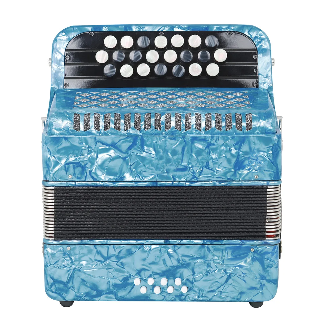 accordion keyboard instrument 22-key 8-bass button type Bayan accordion professional performance practice teaching - Detail 1