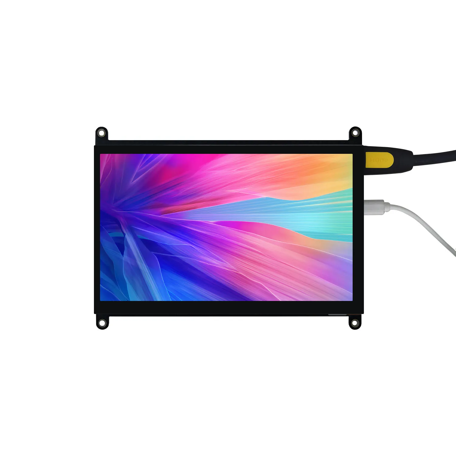 7 Inch TFT LCD Display 1024x600 IPS Touch Panel Module Screen With HDMI Driver Board Signal Source Support Windows Raspberry Pi