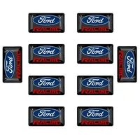 10Pcs Car Logo Remote Control Key Badge Stickers For Ford Focus 2 3 MK6 Mondeo MK4 C-max Fiesta ranger fusion Car Accessories