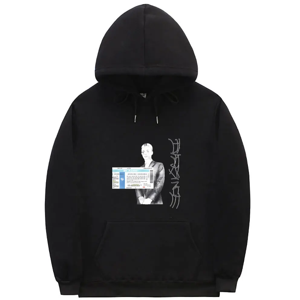 

Rapper Bladee Eversince Hoodie Drain Gang Sportswear Men's Fashion Hip Hop Hooded Sweatshirt Male Oversized Streetwear Hoodies