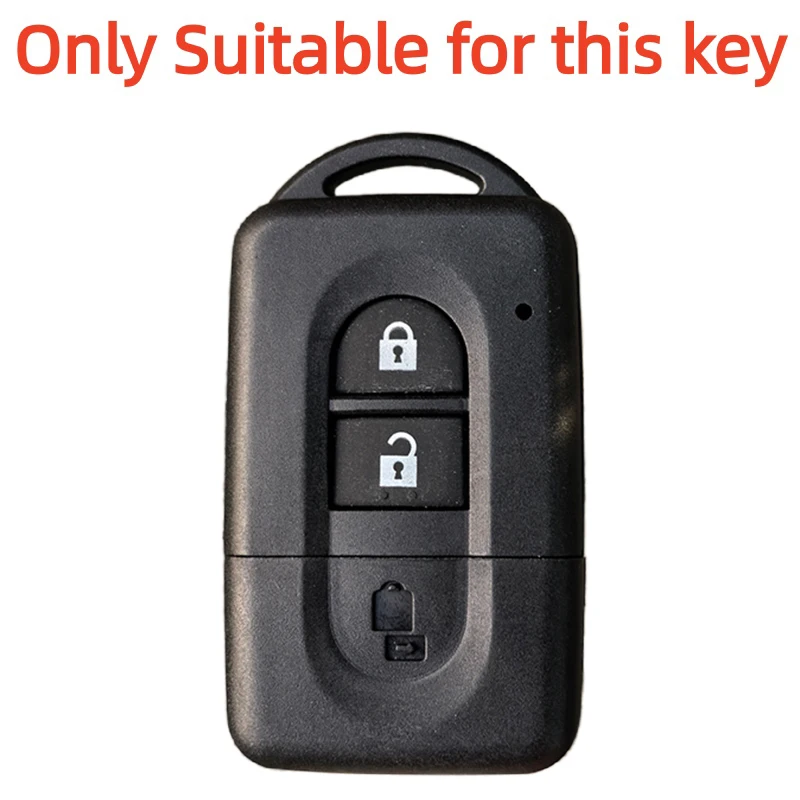 For Nissan Qashqai J10 Tiida Micra X-Trail NV200 Navara Pathfinder Juke Keychain Fob Key Holder Car Key Case Cover Accessories