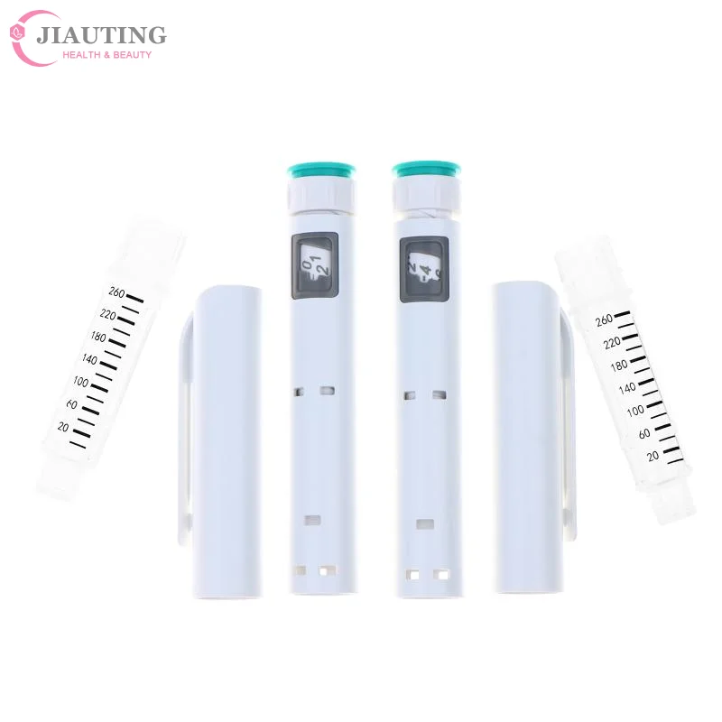 1PCS Insulin pen syringe AdjustableTeriparatide Injection Pre Filled Pen Syringe Portable Single-Use Injection Pen For Insulin